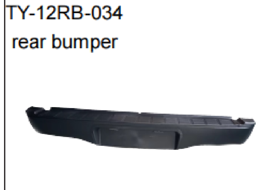 Rear Bumper — TY-12RB-034
